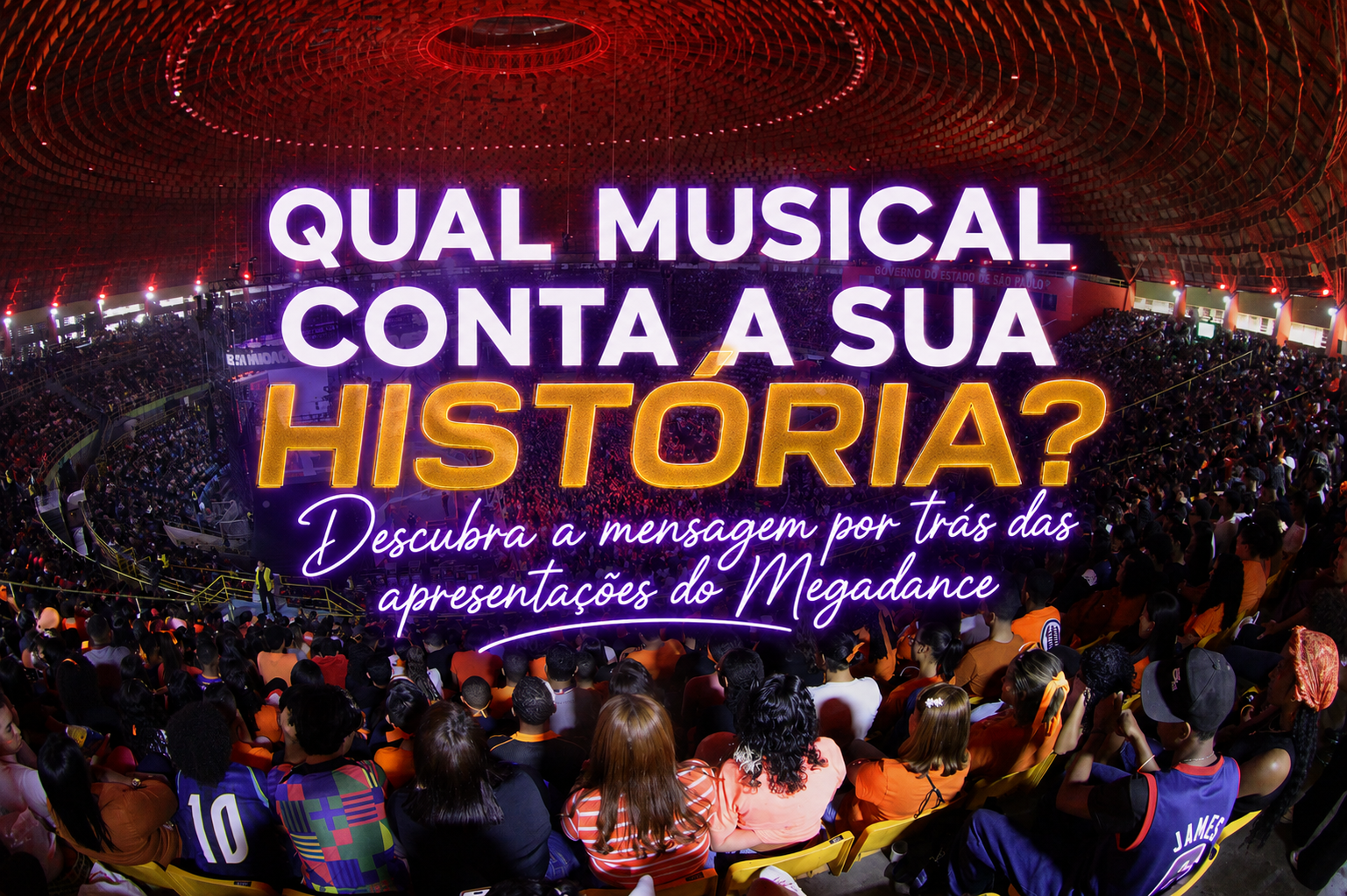 Imagem de capa - Mega Dance 2026: as mensagens de “Foi por Você” e “Entre Verdades e Vaidades” podem ser a sua história