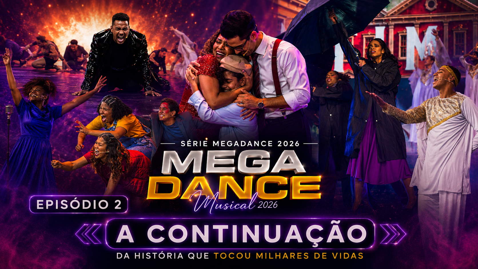 Imagem de capa - Mega Dance 2026: Entre sonhos e profecias, qual história fala com você?