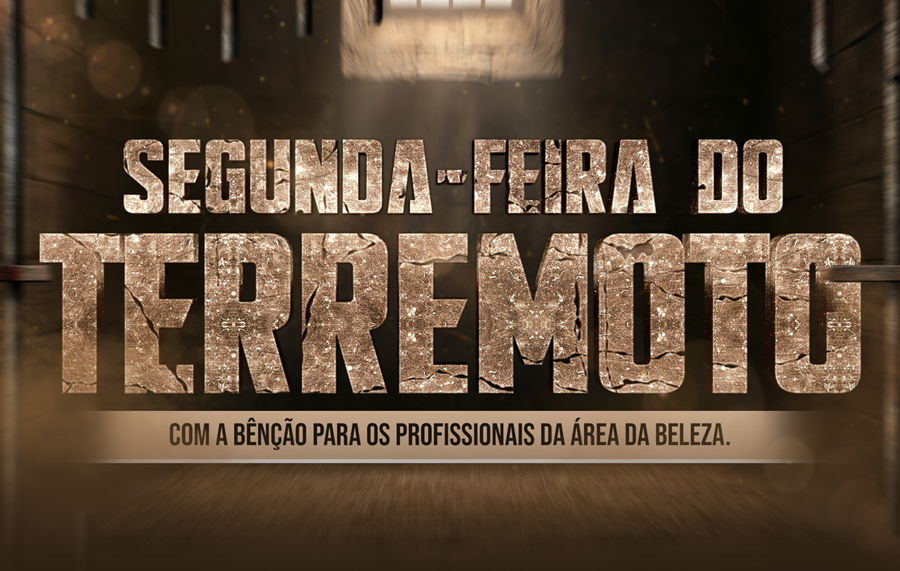 Imagem de capa - Participe da "Segunda-feira do Terremoto", na palestra da prosperidade com Deus