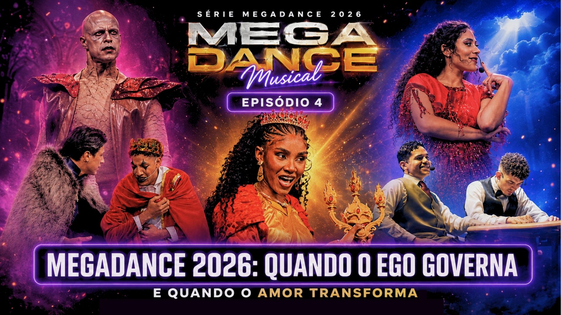Imagem de capa - Mega Dance 2026: quando o ego governa e o amor transforma