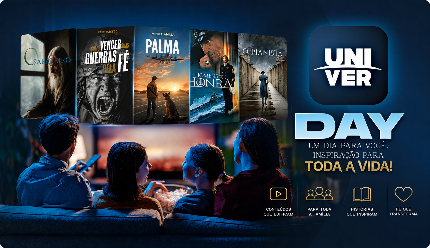 Imagem de capa - UNIVER Day: aproveite momentos especiais em família com conteúdos que edificam