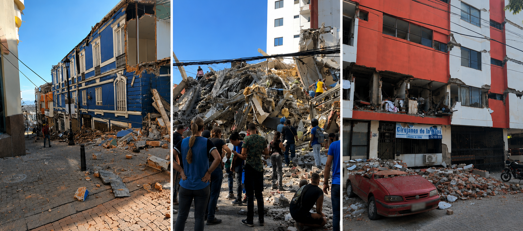Imagem de capa - Terremoto na Colômbia: Universal leva ajuda humanitária às vítimas e equipes de resgate