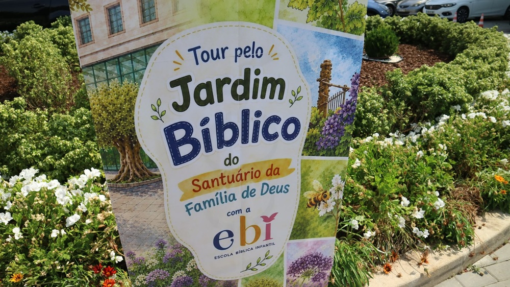 Imagem de capa - EBI promove tour pelo Jardim Bíblico do Santuário da Família em Portugal