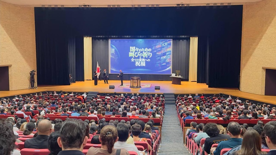 Evento ‘Clamor pelas Nações’ reúne 1,2 mil pessoas no Japão