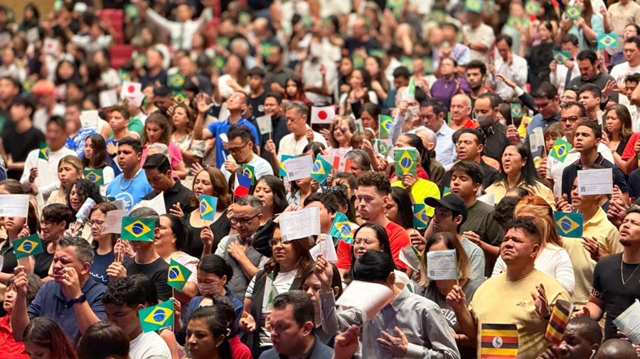 Evento ‘Clamor pelas Nações’ reúne 1,2 mil pessoas no Japão