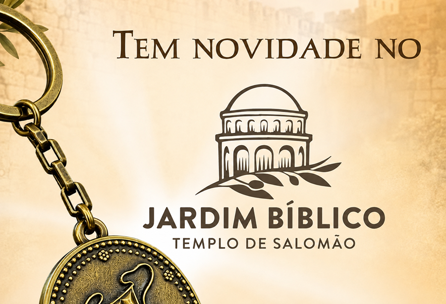 postNovos chaveiros disponíveis exclusivamente no Jardim Bíblico. Saiba maisna categoriaTem novidade! 