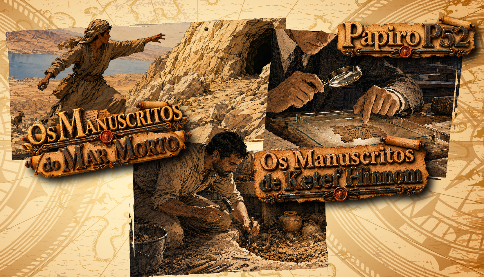 Imagem de capa - Perdidos por séculos, descobertos no tempo certo