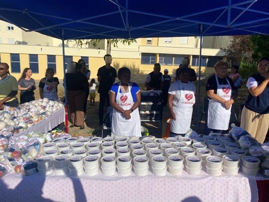 Unisocial leva solidariedade à Quinta do Mocho, em Portugal