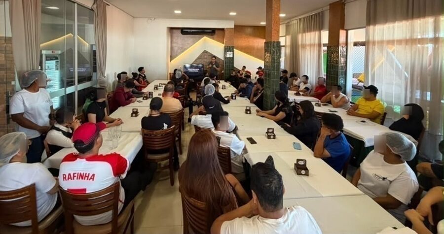 Projeto HELP leva palestra sobre saúde mental a restaurante, em Anápolis (GO)
