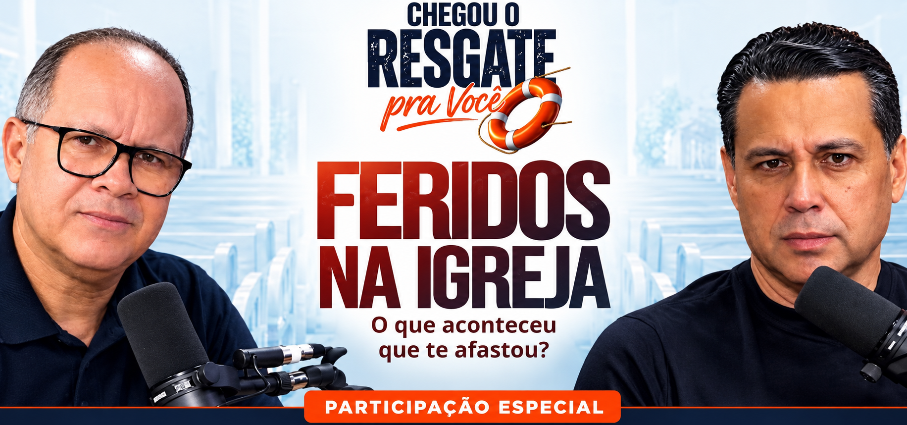 Imagem de capa - Feridos na igreja: como lidar com as decepções sem abandonar a fé