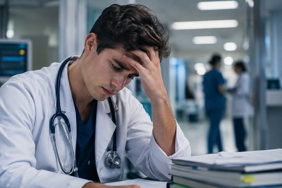 Imagem de capa - Estudantes de medicina apresentam índices elevados de sintomas de depressão e ansiedade