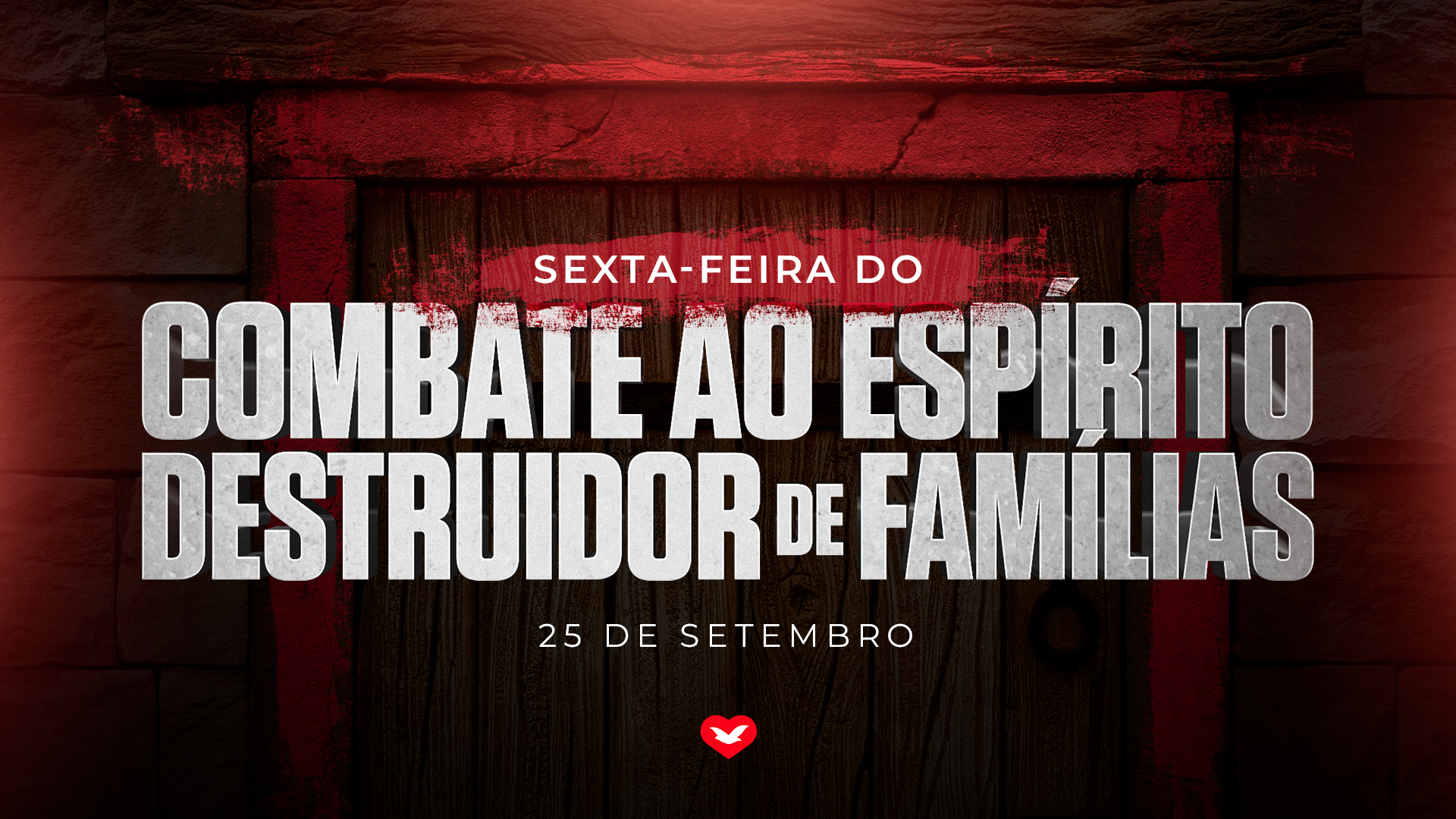 Imagem de capa - Propósito desta sexta-feira será o “Combate ao espírito destruidor de famílias”