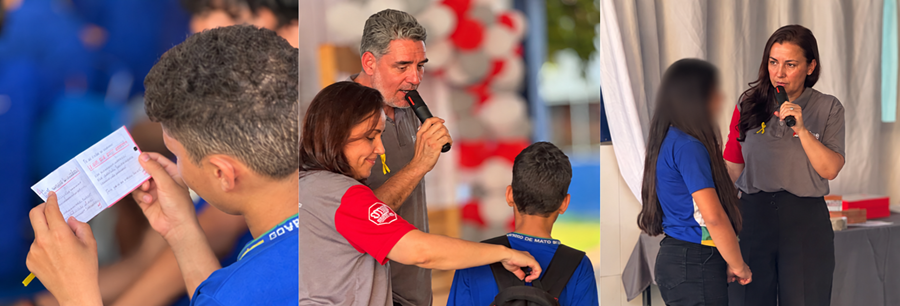 DTC realiza palestra sobre saúde mental em escola de Juína (MT)