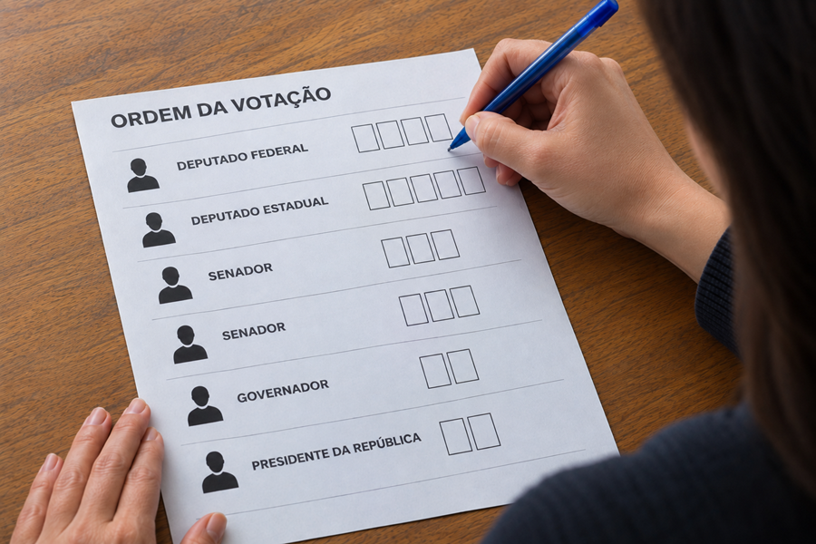 Imagem de capa - Justiça Eleitoral intensifica campanha para uso da ‘colinha’ no dia da votação