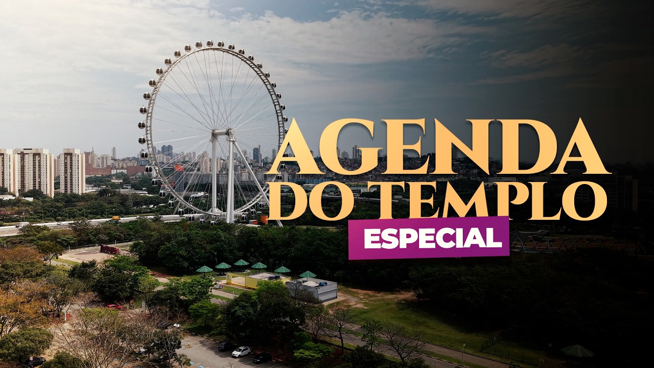 Imagem de capa - Agenda do Templo: veja a programação dos próximos dias