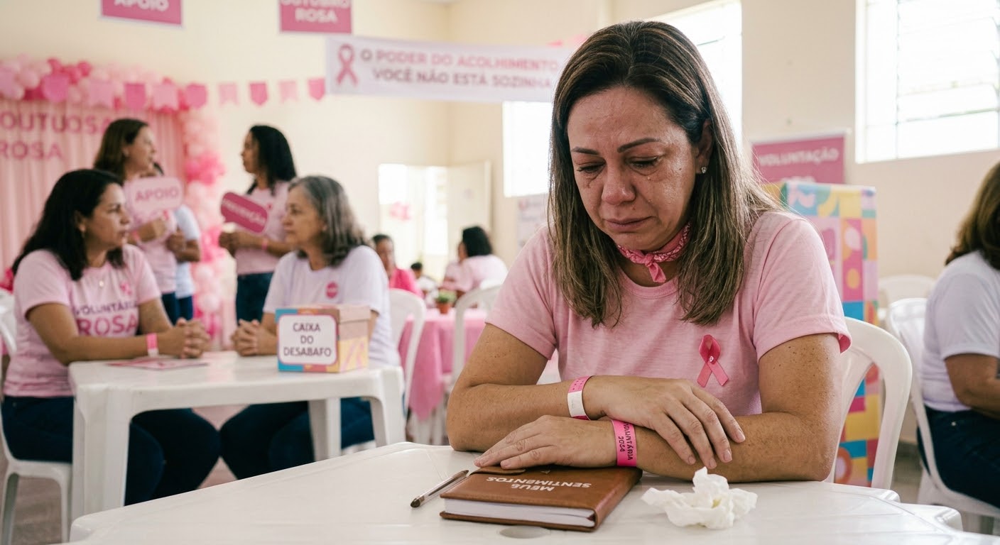 Imagem de capa - Outubro Rosa: quando o câncer também afeta as emoções