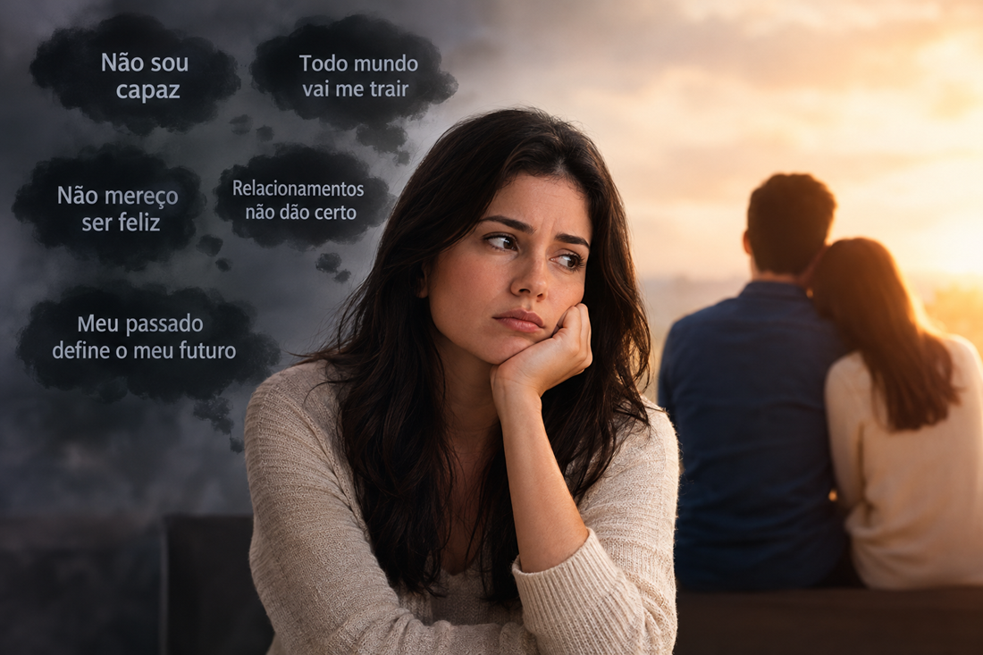Imagem de capa - Como as crenças negativas podem sabotar sua vida amorosa