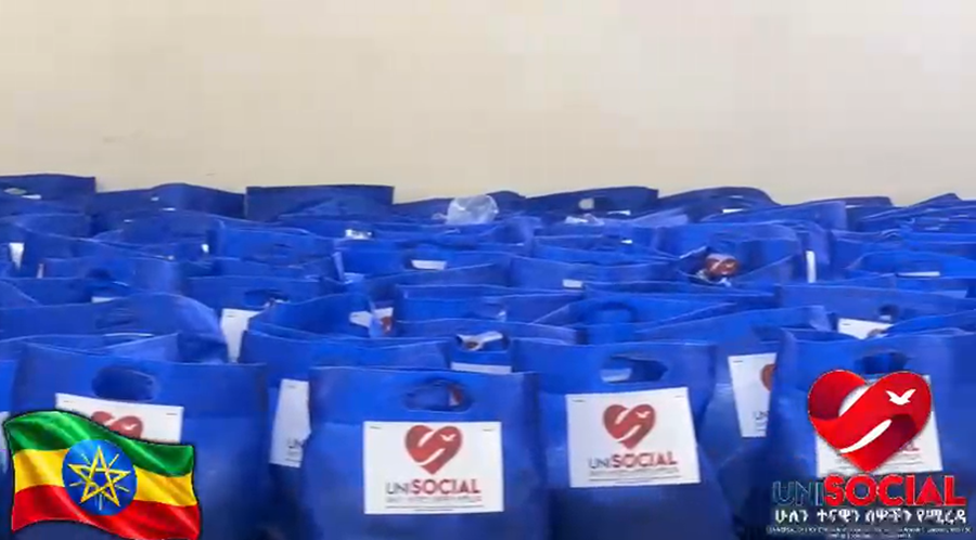 Unisocial na Etiópia leva ajuda a famílias em meio a conflitos