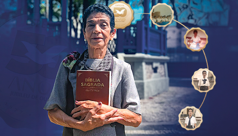 Imagem de capa - Nem as maiores provações a fizeram desistir