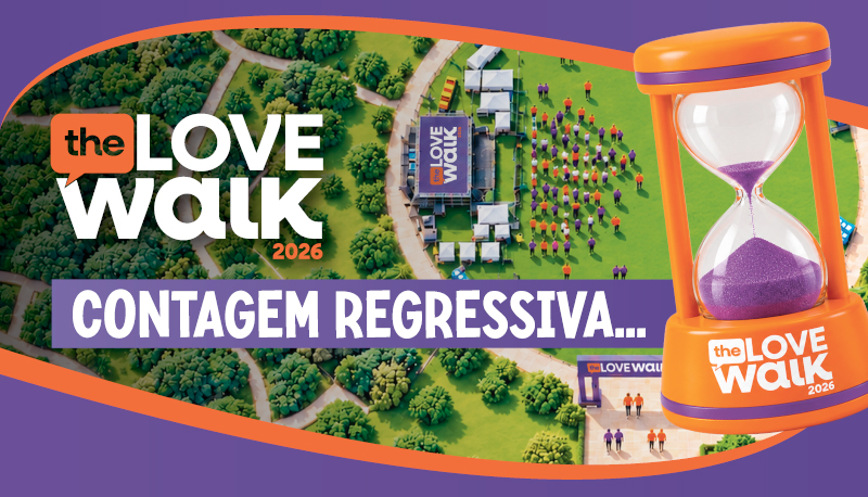 Imagem de capa - Contagem Regressiva para a Caminhada do Amor