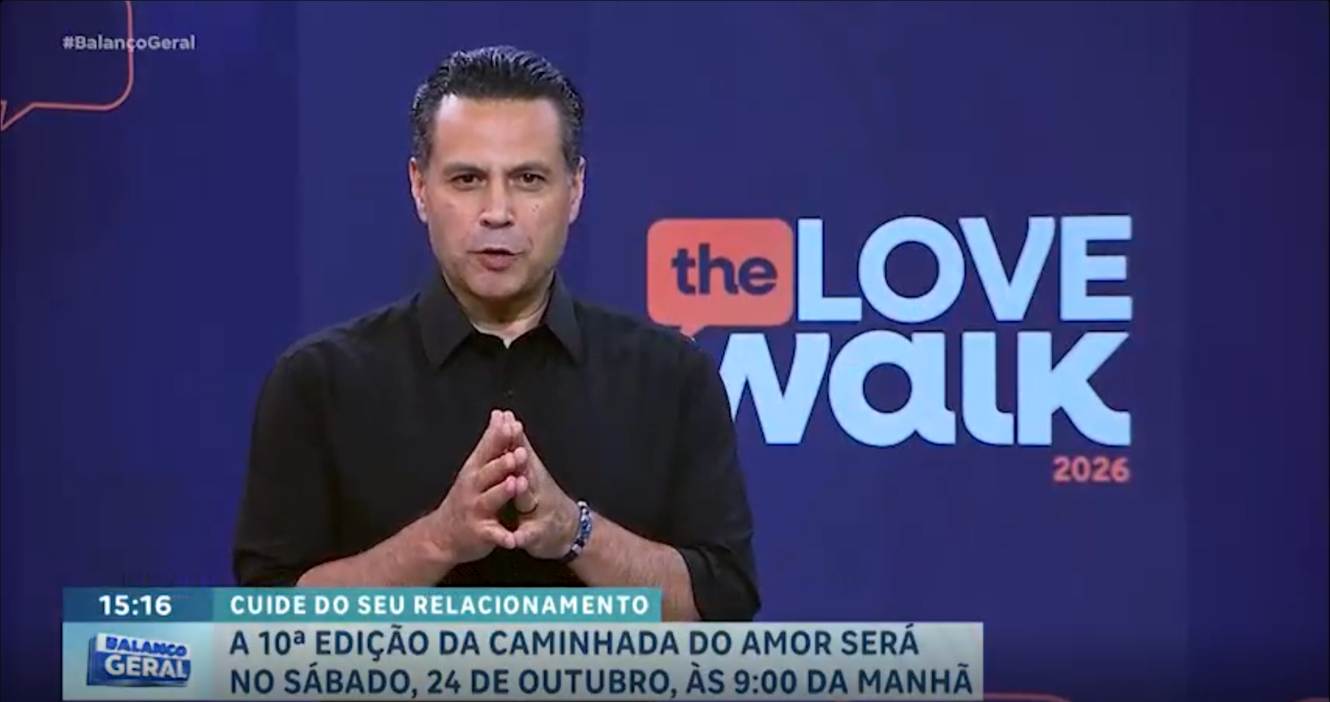 Imagem de capa - No Balanço Geral, Renato Cardoso explica a importância do diálogo nos relacionamentos