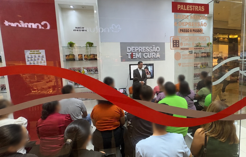 Stop Depression shopping em Fortaleza tem espaço gratuito de apoio emocional
