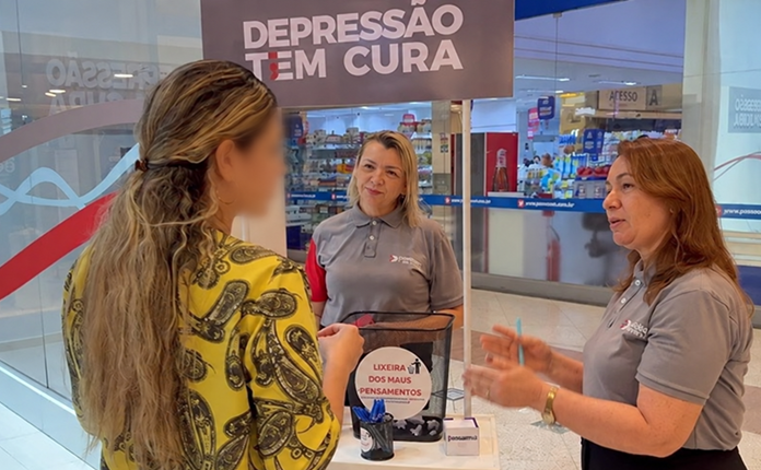 Stop Depression shopping em Fortaleza tem espaço gratuito de apoio emocional