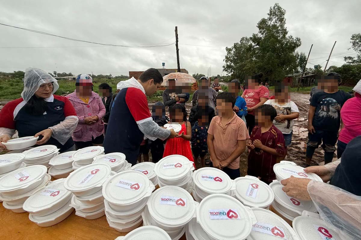Imagem de capa - Ajuda humanitária no Paraguai alcança mais de 300 famílias em Cidade do Leste