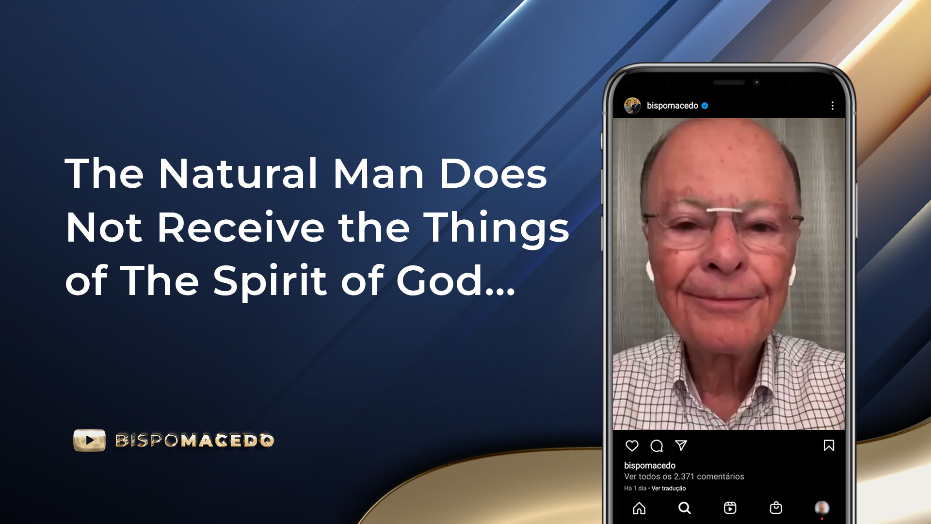 Imagem de capa - The Natural Man Does Not Receive the Things of The Spirit of God&#8230;