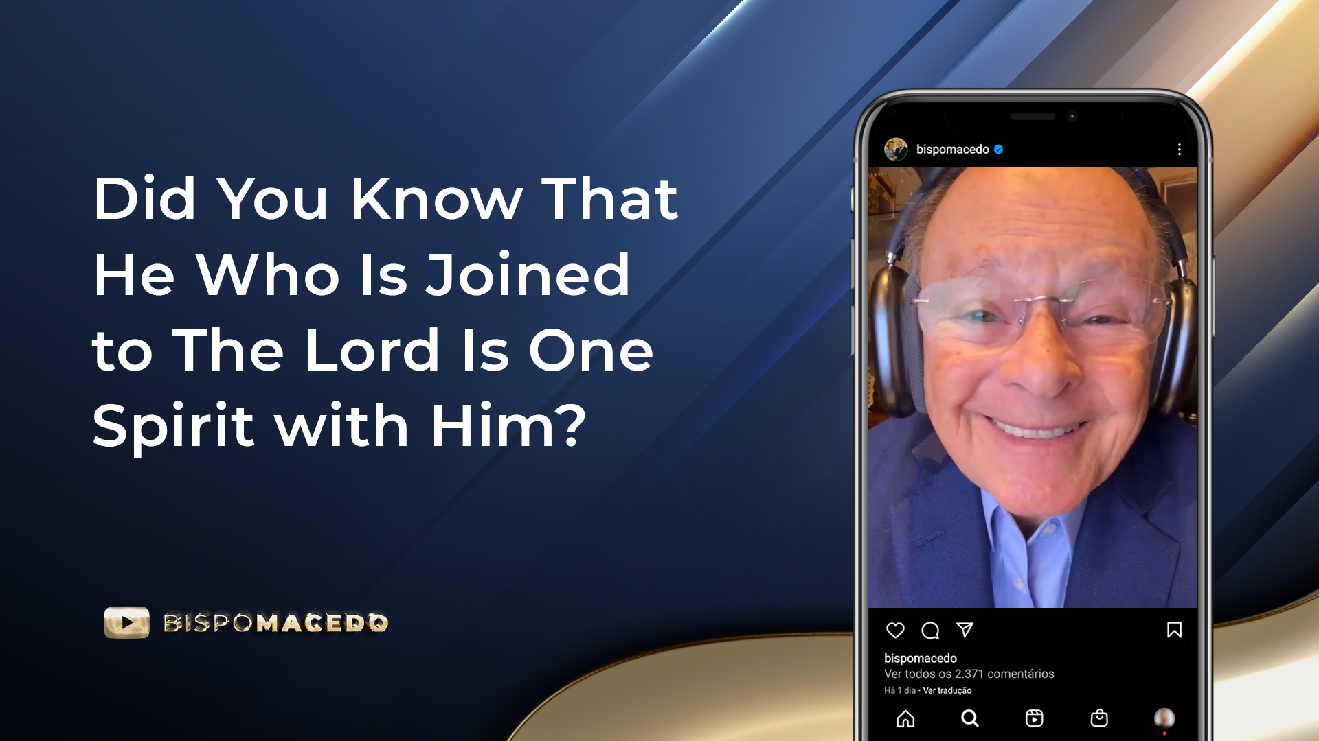 Did You Know That He Who Is Joined to The Lord Is One Spirit with Him ...