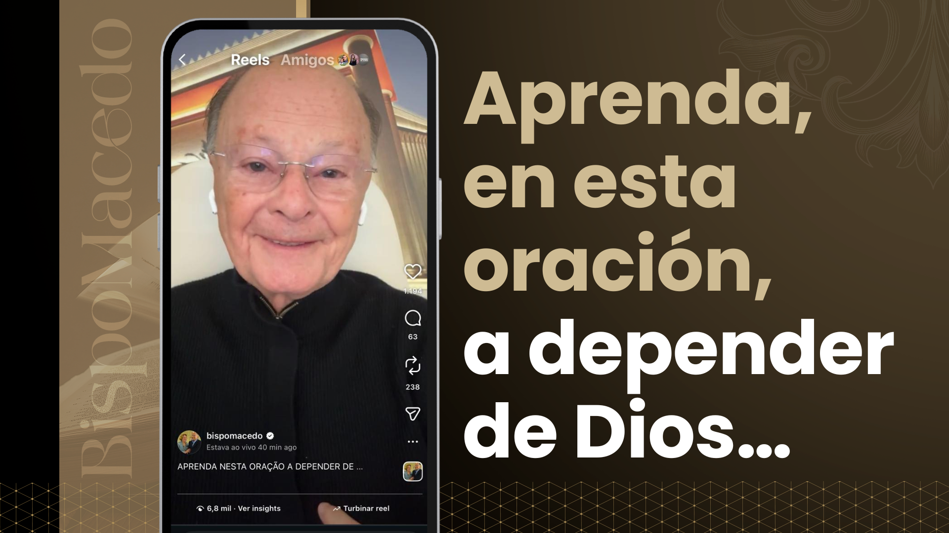 Aprenda, en esta oración, a depender de Dios… - Portal Universal