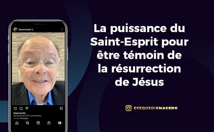 Imagem de capa - La Puissance du Saint-Esprit pour être témoin de la résurrection de Jésus.