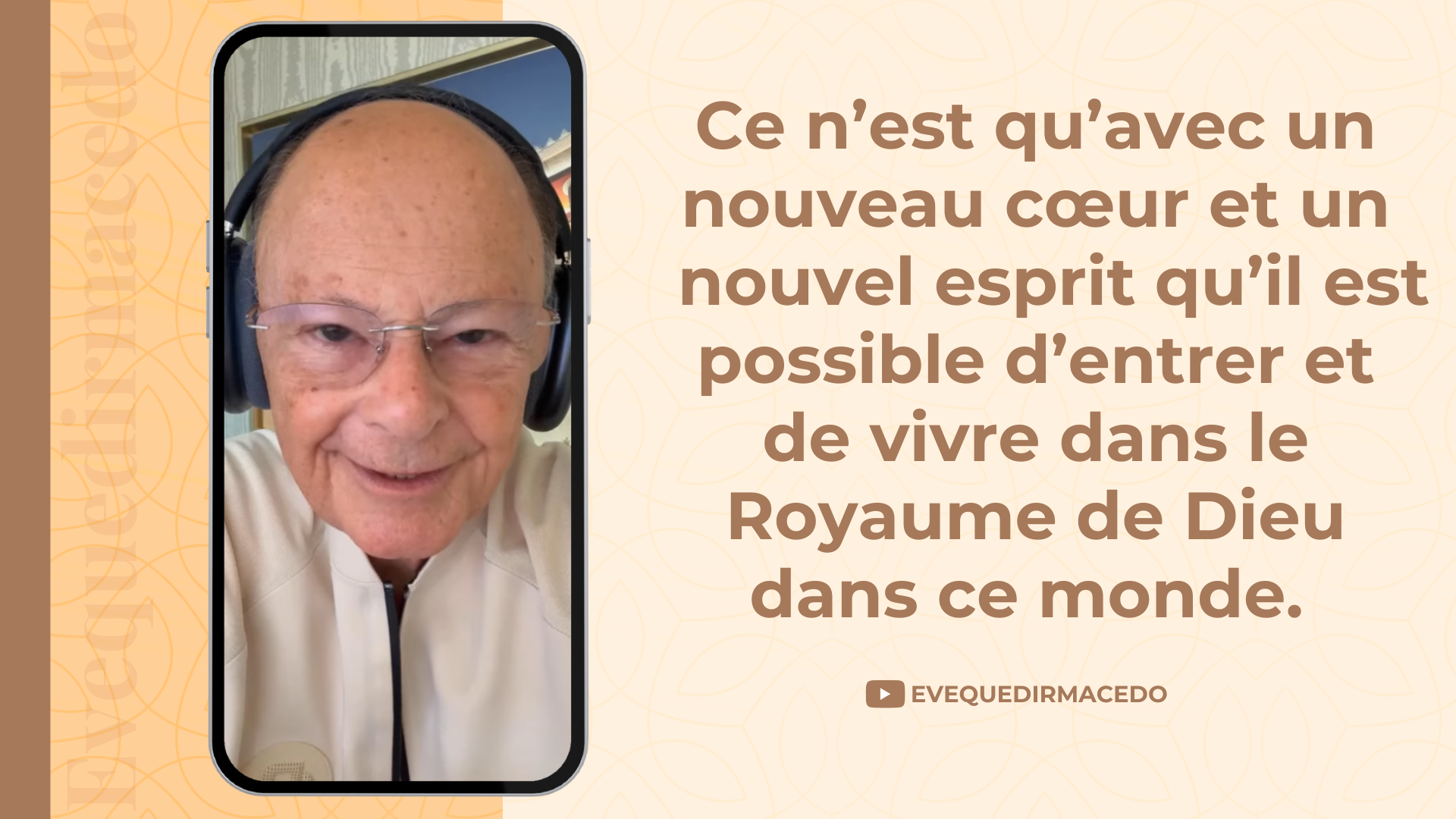Ce n’est qu’avec un nouveau cœur et un nouvel esprit qu’il est possible d’entrer et de vivre dans le royaume de Dieu dans ce monde.