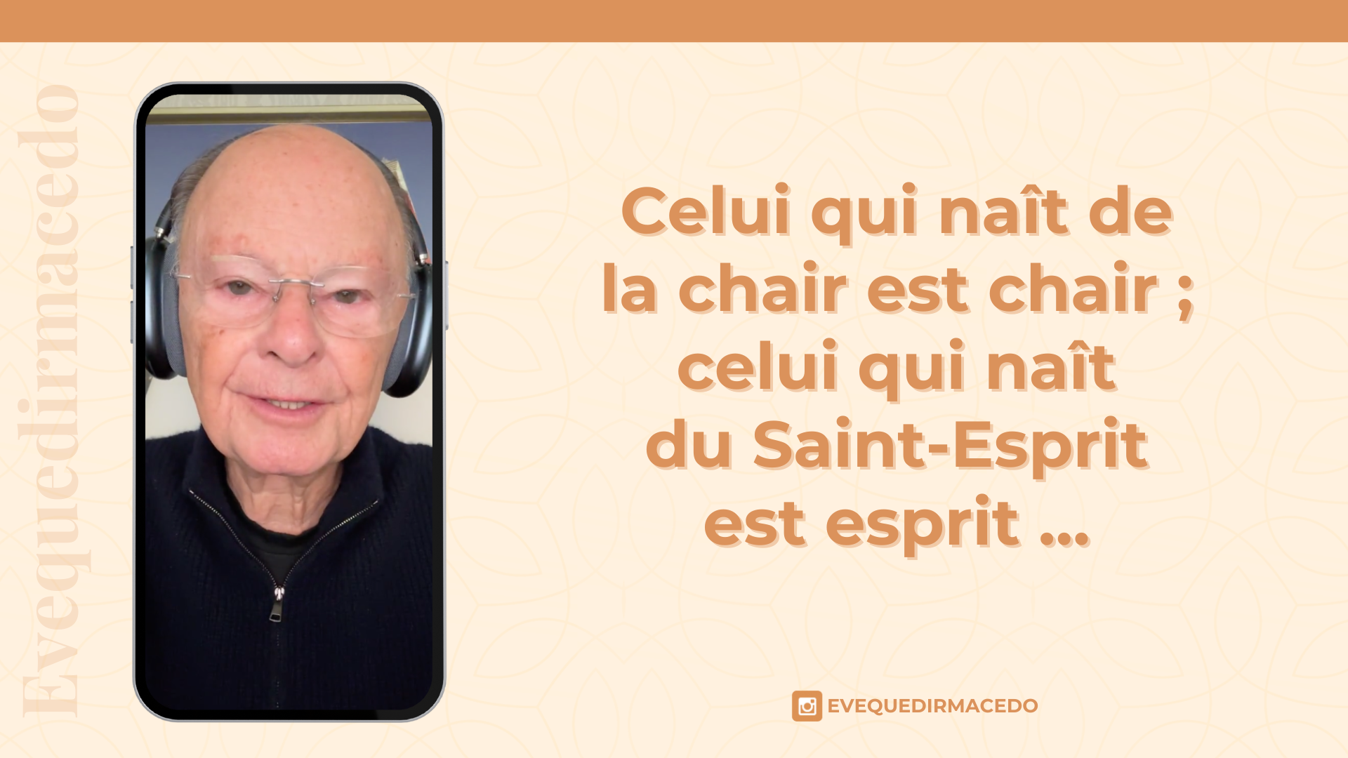 Imagem de capa - Celui qui naît de la chair est chair ; celui qui naît du Saint-Esprit est esprit …