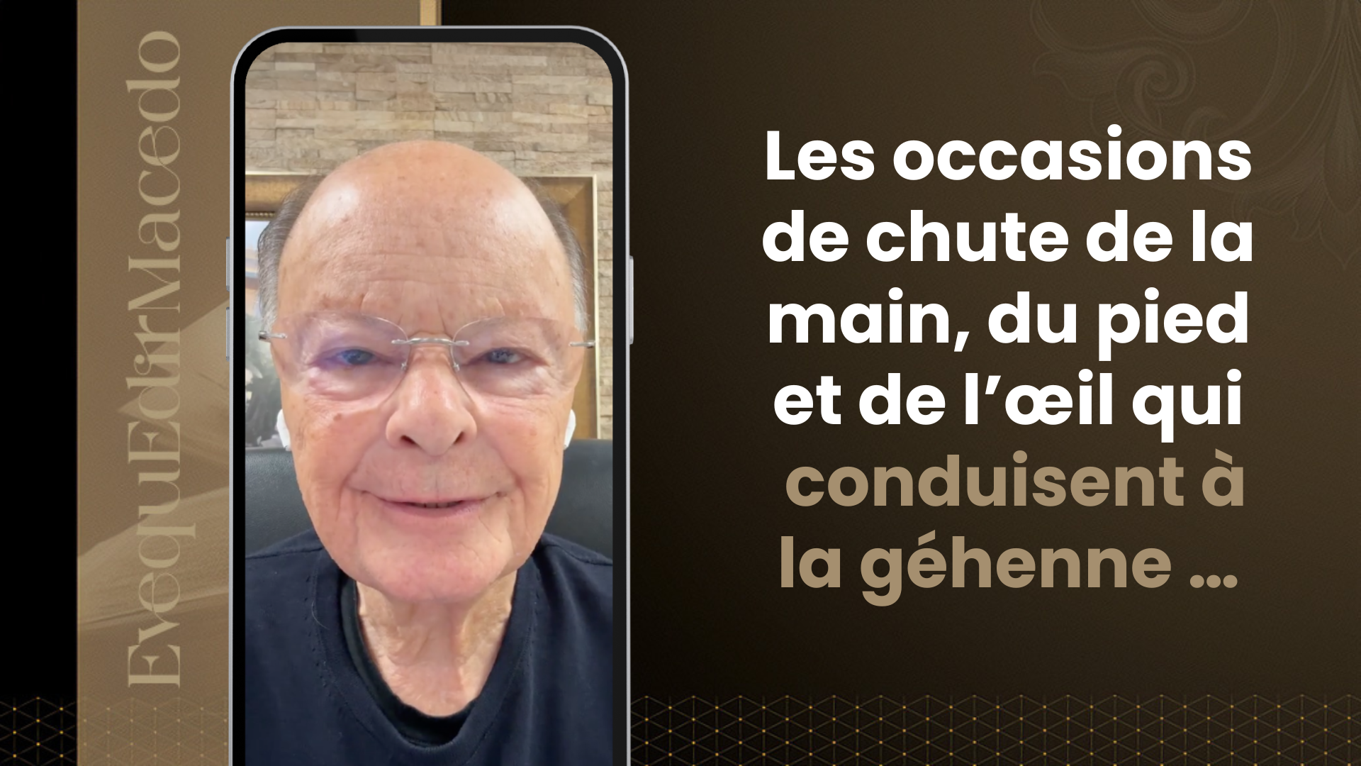 Imagem de capa - Les occasions de chute de la main, du pied et de l’œil qui conduisent à la Géhenne …