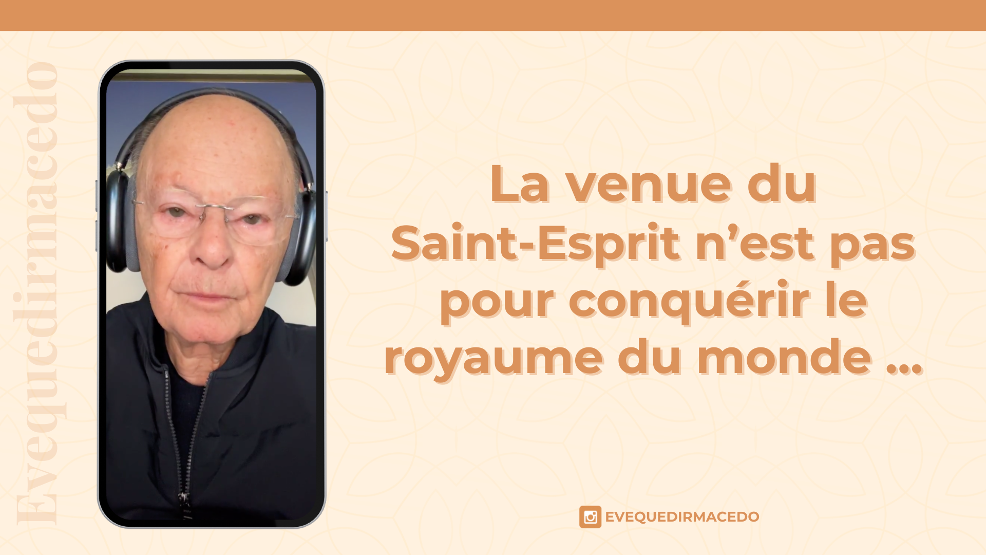 Imagem de capa - La Venue du Saint-Esprit n’est pas pour conquérir le royaume du monde …