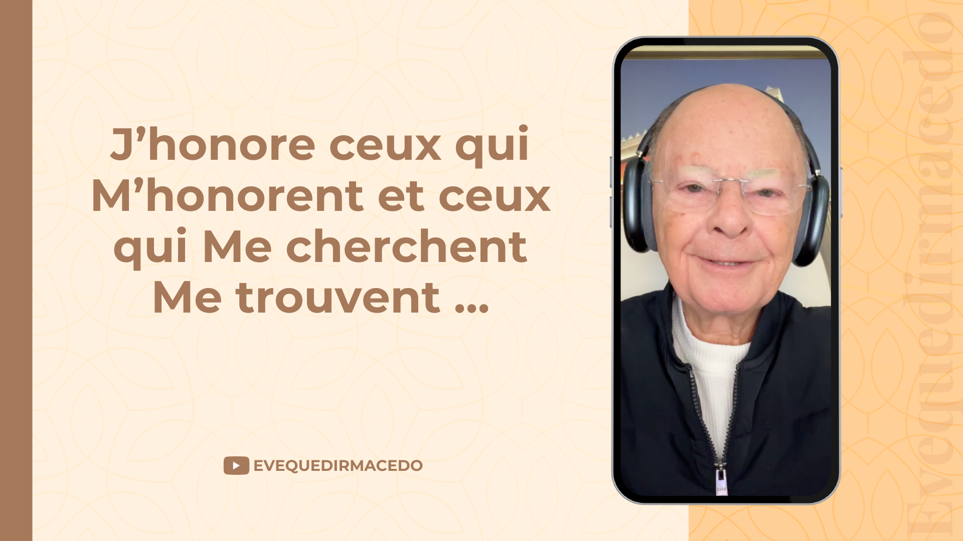 Imagem de capa - J’honore ceux qui M’honorent et ceux qui Me cherchent Me trouvent …